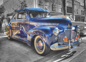 Glänzender Oldtimer
