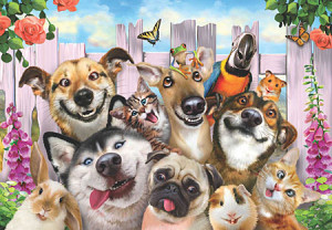 Perre-Puzzle 500 Teile: Tier-Selfie