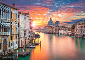Castorland-Puzzle 500 Teile: Venedig bei Sonnenuntergang
