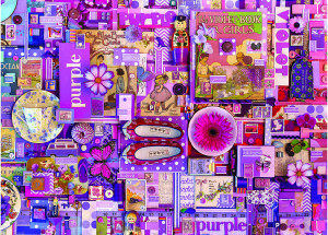 Cobble Hill-Puzzle 1000 Teile: Regenbogenprojekt - Lila