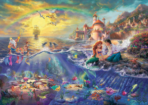 Schmidt-Spiele-Puzzle 1000 Teile: Disney - Arielle, die kleine Meerjungfrau