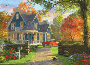 Eurographics-Puzzle 1000 Teile: Das Blaue Chalet