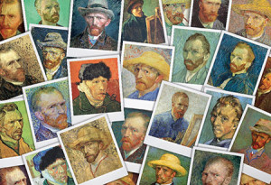 Eurographics-Puzzle 1000 Teile: Selbstporträts, van Gogh