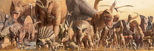 Dinosaurier Collage