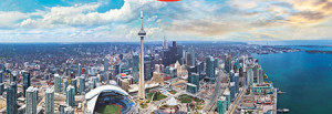 Eurographics-Puzzle 1000 Teile: 360° Blick auf Toronto