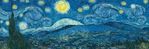 Eurographics-Puzzle 1000 Teile: Die Sternennacht, van Gogh