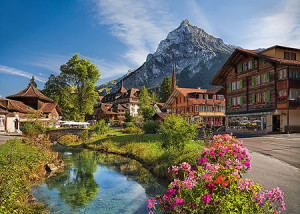 Trefl Puzzle-Puzzle 2000 Teile: Die Alpen im Sommer