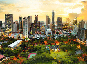 Trefl Puzzle-Puzzle 3000 Teile: Sonnenuntergang in Bangkok