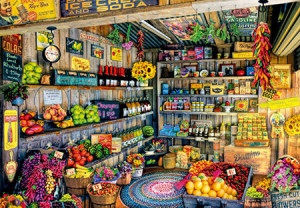 Educa-Puzzle 2000 Teile: Lebensmittelmarkt