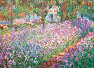 Eurographics-Puzzle 2000 Teile: Monets Garten, Monet