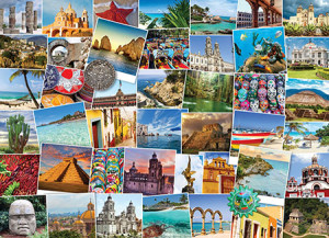 Eurographics-Puzzle 1000 Teile: Weltreise - Reiseziel Mexiko