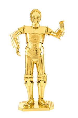 Star Wars Metal Earth - C-3PO (goldenes Modell) - 3D Metall Puzzle