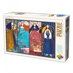 D-Toys-Puzzle 2000 Teile: Märchen, Kürti