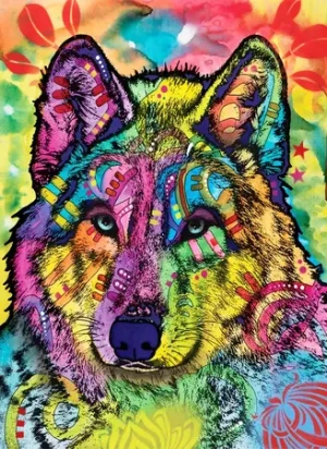 Bunter Wolfsblick