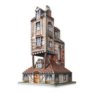 Wrebbit-Puzzle 415 Teile: 3D Puzzle - Harry Potter - Der Fuchsbau der Weasley ́s