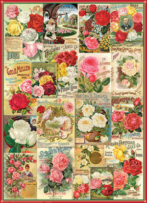 Eurographics-Puzzle 1000 Teile: Rosensamen - Collage