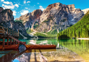 Castorland-Puzzle 1000 Teile: Bergsee in den Dolomiten