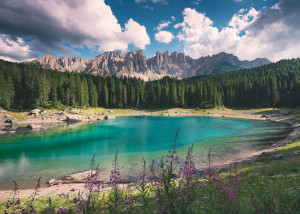 Ravensburger-Puzzle 1008 Teile: Juwel der Dolomiten