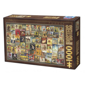 D-Toys-Puzzle 1000 Teile: Alte Fahrräder