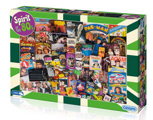 Gibsons-Puzzle 1000 Teile: Der Geist der 80er Jahre
