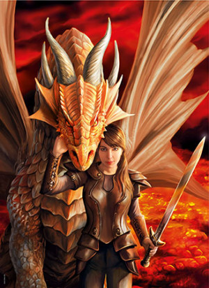 Clementoni-Puzzle 1000 Teile: Anna Stokes: Innere Stärke