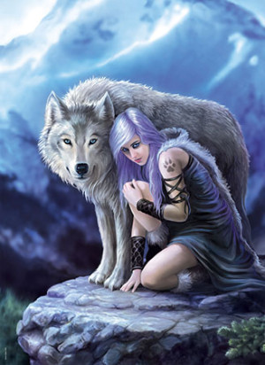 Clementoni-Puzzle 1000 Teile: Beschützer, Anne Stokes