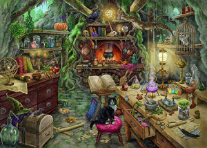 Ravensburger-Puzzle 759 Teile: Exit Puzzle - Hexenküche
