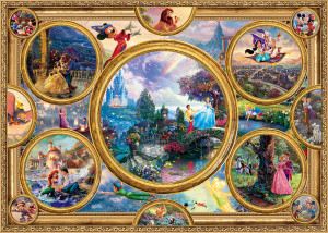 Schmidt-Spiele-Puzzle 2000 Teile: Disney Dreams Collection