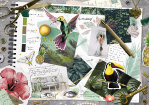 Schmidt-Spiele-Puzzle 1000 Teile: Moodboard
