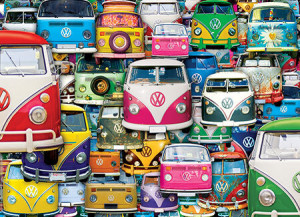 VW Bulli - Collage