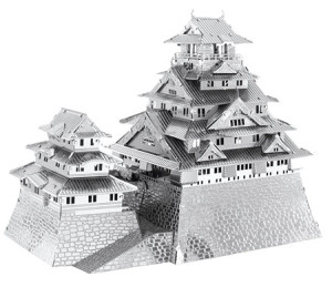 Metal Earth-Puzzle 110 Teile: Metal Earth|Burg Osaka - 3D Metall Puzzle