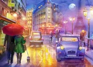 Paris im Laternenschein