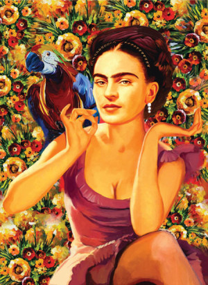 Perre-Puzzle 1000 Teile: Frida Kahlo