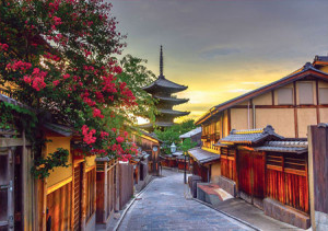 Educa-Puzzle 1000 Teile: Japanisches Gässchen
