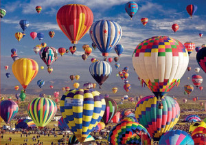 Educa-Puzzle 1500 Teile: Flug der Heißluftballons
