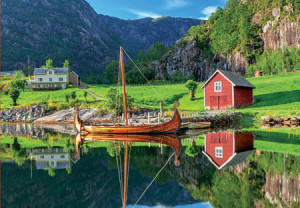 Educa-Puzzle 1500 Teile: Das Wikingerschiff