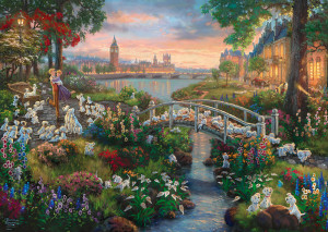 Schmidt-Spiele-Puzzle 1000 Teile: Disney - 101 Dalmatiner