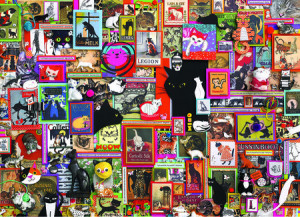 Katzen Collage
