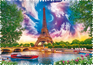 Trefl Puzzle-Puzzle 600 Teile: Schöner Himmel über Paris