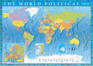 Politische Weltkarte