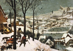 Jäger im Schnee, Bruegel