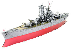 Metal Earth: Premium Series - Yamato Kriegsschiff - 3D Metall Puzzle