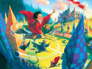 Harry Potter - Quidditch Spiel