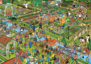 Jan van Haasteren - Der Gemüsegarten