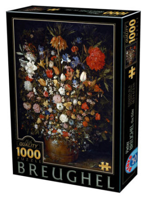 Blumen im Holzschiff, Bruegel