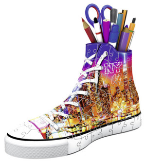 Ravensburger-Puzzle 108 Teile: Sneaker Skyline