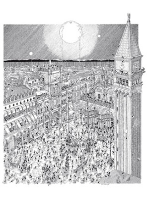 Akena-Puzzle 1080 Teile: Karneval in Venedig