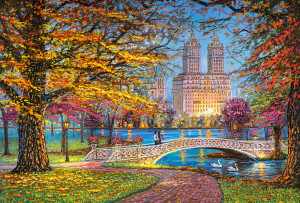 Castorland-Puzzle 1500 Teile: Herbstspaziergang im Central Park