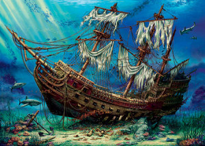 Versunkenes Schiff