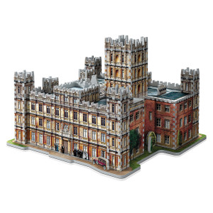 Wrebbit-Puzzle 890 Teile: 3D Puzzle - Downtown Abbey